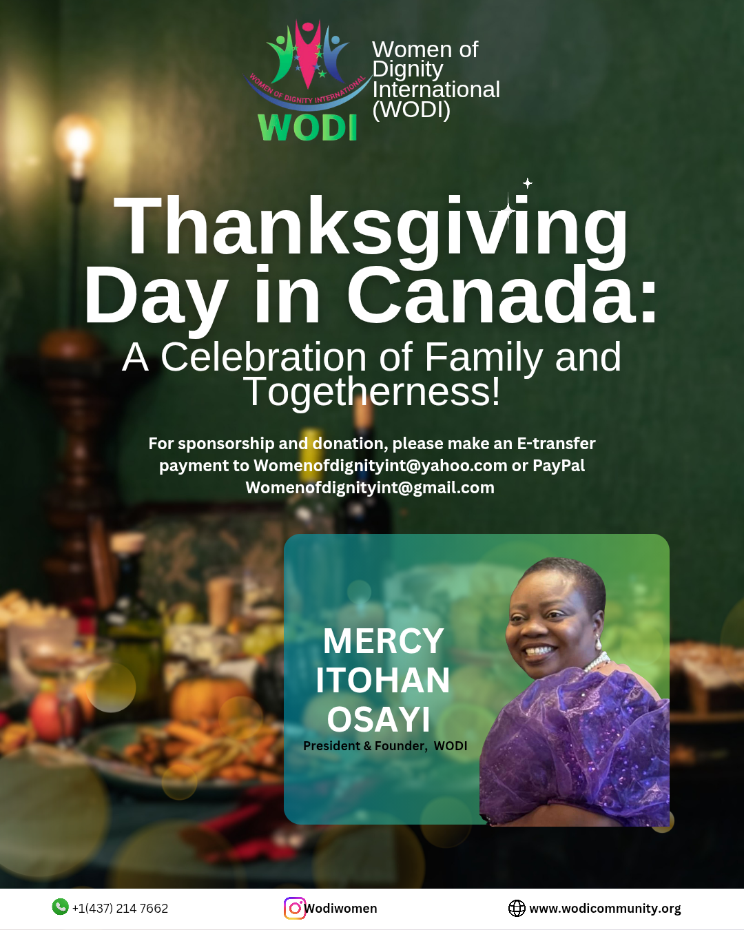 Thanksgiving Day in Canada: A Celebration of Family and Togetherness