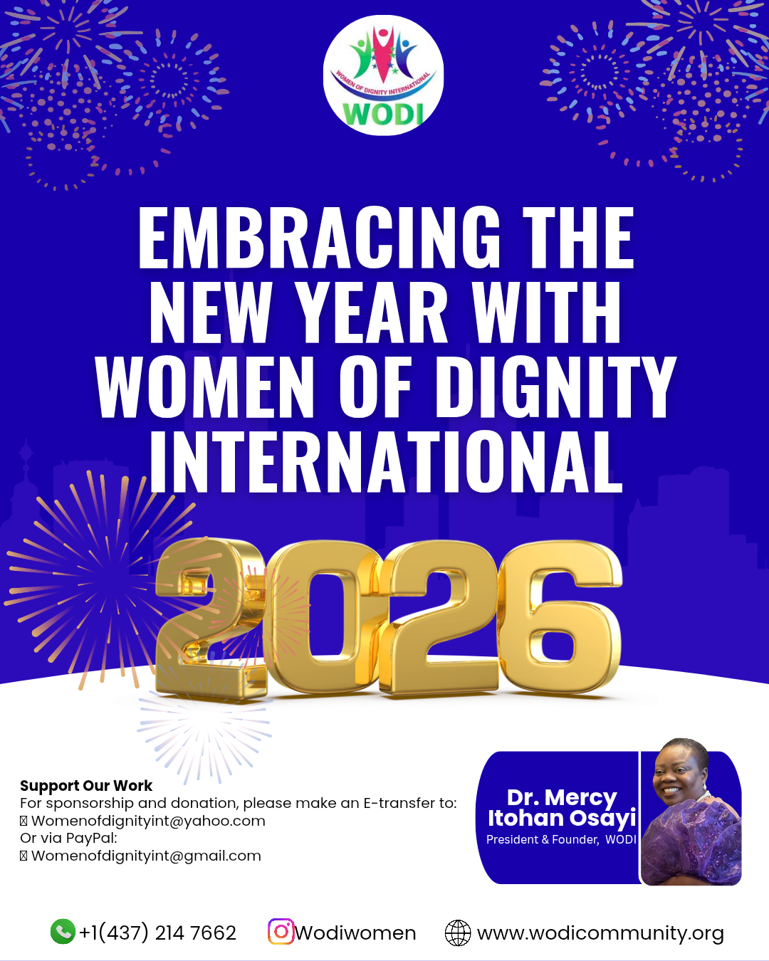 Embracing the New Year with Women of Dignity International