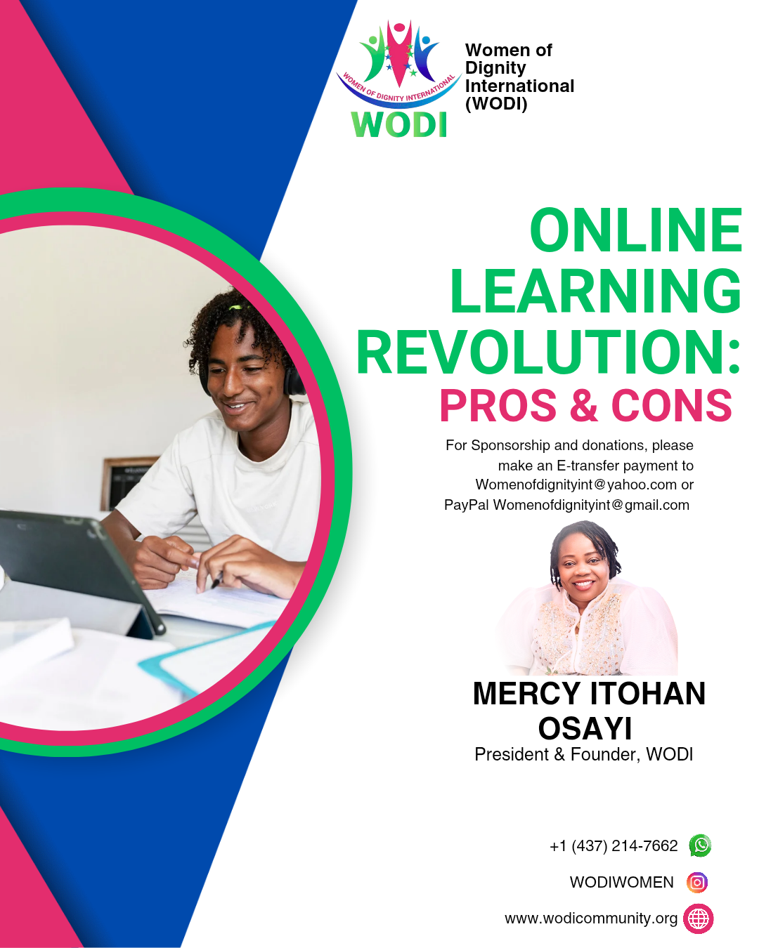 The Online Learning Revolution: Pros and Cons