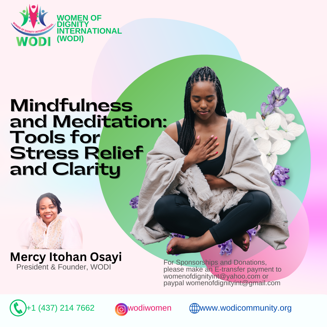Mindfulness and Meditation: Tools for Stress Relief and Clarity