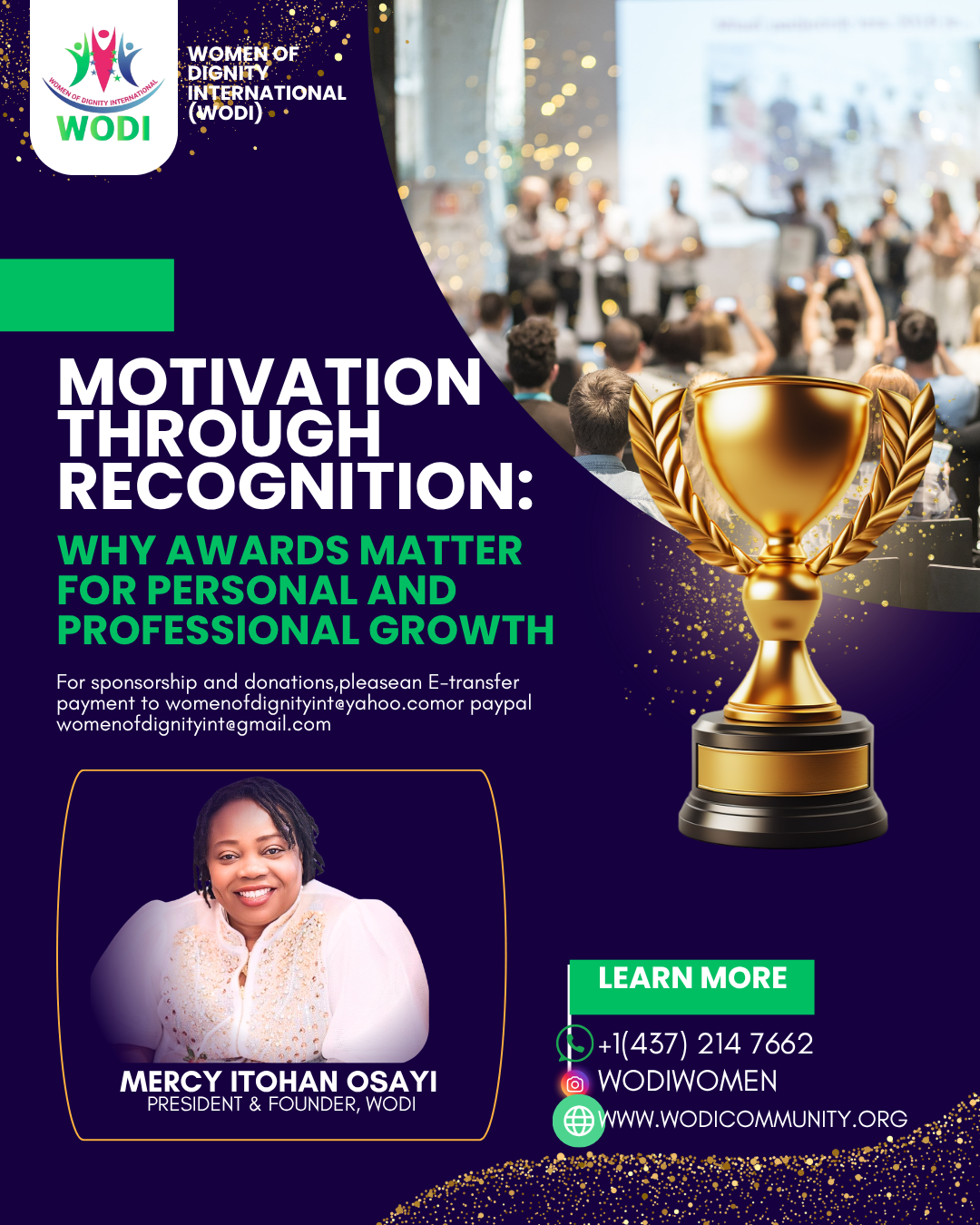 Motivation through Recognition: Why Awards Matter for Personal and Professional Growth
